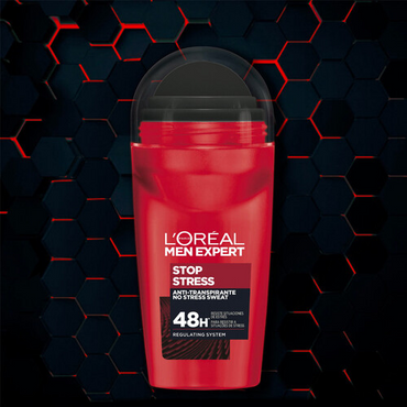 L'Oreal Men Expert Stress Resist Deodorant 48Hr Xxl Roll On