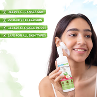 Mamaearth Apple Cider Vinegar Foaming Face Wash with Aloe Vera Water – 150ml