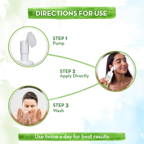 Mamaearth Apple Cider Vinegar Foaming Face Wash with Aloe Vera Water – 150ml