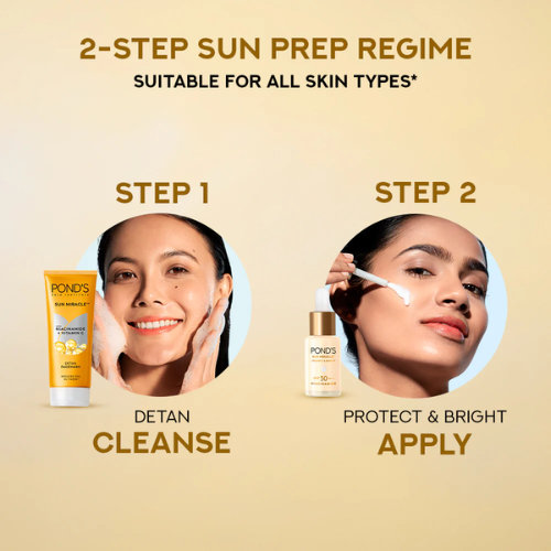 POND’S Sun Miracle SPF 50 PA++ Sunscreen Serum 14ml