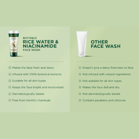 Biotique Rice Water & Niacinamide Face Wash 100ml