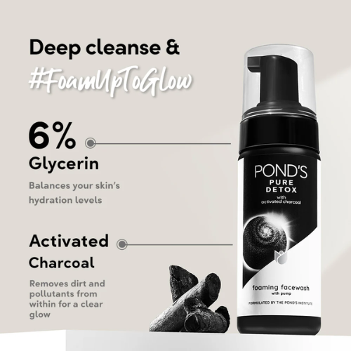POND'S Pure Detox Foaming Facewash 150ml