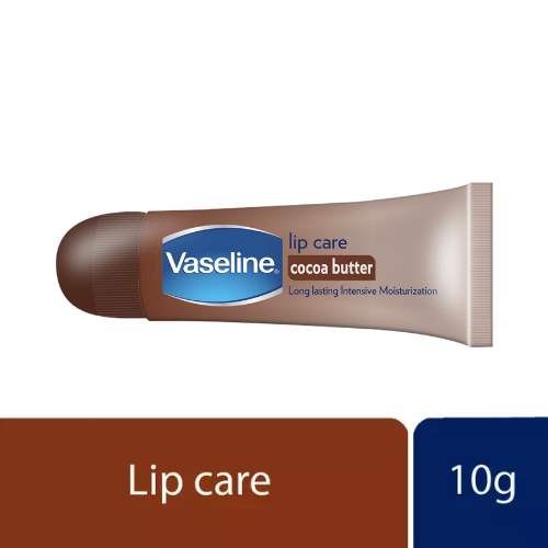 Vaseline Lip Care Cocoa Butter 10g – Moisturizing Lip Balm