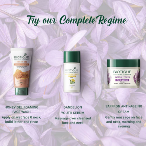 BIOTIQUE Saffron Youth Anti-Ageing Cream
