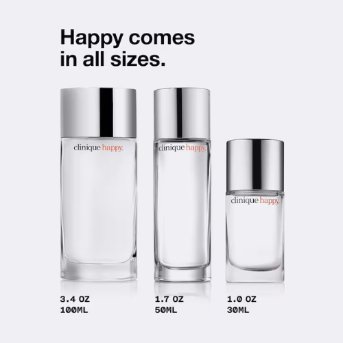 Clinique Happy Eau de Parfum Spray 100ml  – Fresh & Long-Lasting