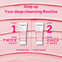 POND'S Bright Beauty Mineral Clay Face Wash 90g
