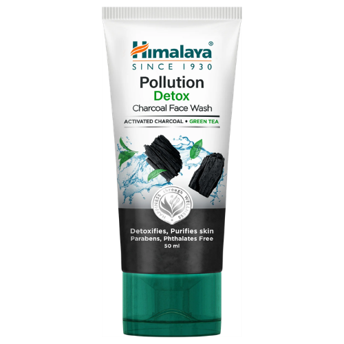 Himalaya Pollution Detox Charcoal Face Wash | Deep Cleansing