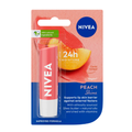 NIVEA Peach Shine Lip Balm | Soft & Glossy Lips
