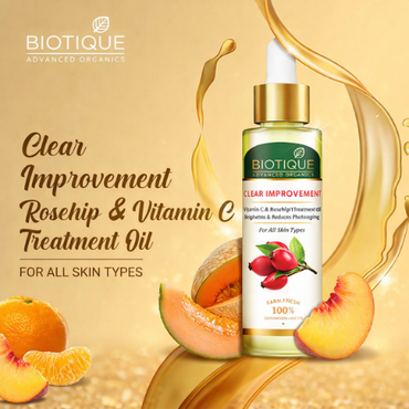 Biotique Vitamin C & Rosehip Treatment Oil 30ml