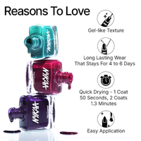 Nykaa Creme Nail Enamel  (9ml)