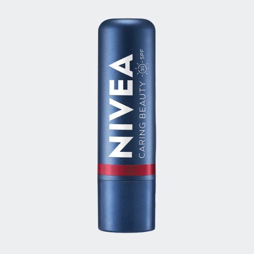 NIVEA Lip Caring Beauty Red Balm | Tinted Moisture