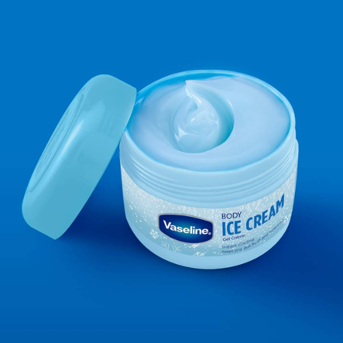 Vaseline Body Ice Cream Gel Crème 156g | Cooling Moisture