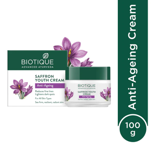 BIOTIQUE Saffron Youth Anti-Ageing Cream