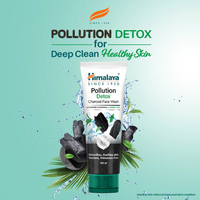 Himalaya Pollution Detox Charcoal Face Wash | Deep Cleansing
