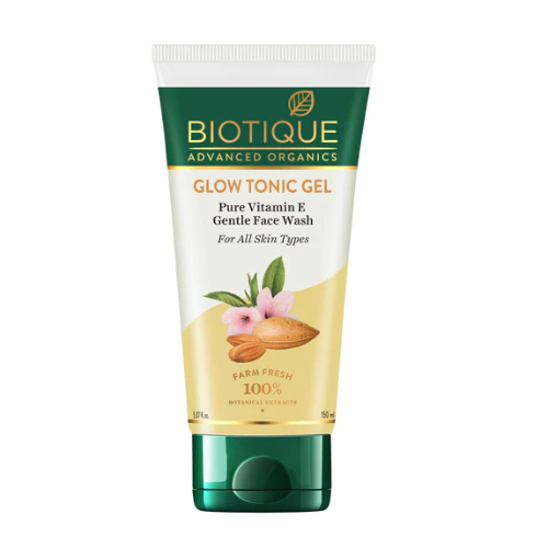 Biotique Glow Tonic Vitamin E Gentle Face Wash 150ml