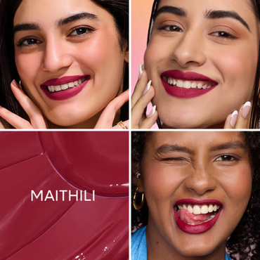 Nykaa Matte To Last ! Transferproof Liquid Lipstick - Maithili -25 (5ml)