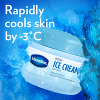 Vaseline Body Ice Cream Gel Crème 156g | Cooling Moisture