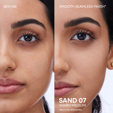 Nykaa All Day Matte Long Wear Liquid Foundation For Normal To Combination Skin - Sand 07 (30ml)