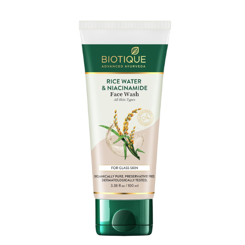 Biotique Rice Water & Niacinamide Face Wash 100ml