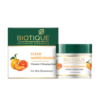 Biotique Vitamin C Sleeping Mask for Bright Skin – 50g