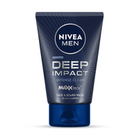 NIVEA Men Deep Impact Face Wash 100ml | Deep Cleansing for Men