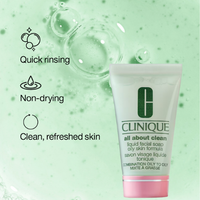 Clinique All About Clean Liquid Facial Soap – Oily Skin
