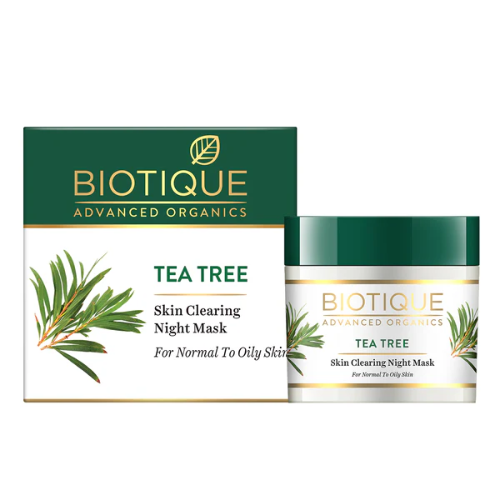 Biotique Tea Tree Skin Clearing Night Mask 50g