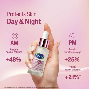 CETAPHIL Bright Healthy Radiance Perfecting Serum – 30ml | Brightening Serum for Even-Toned, Radiant Skin