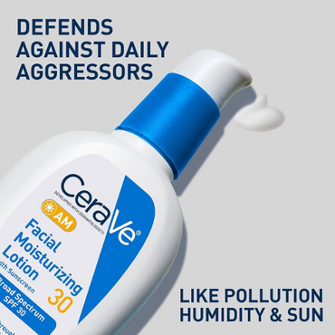 Cerave AM Facial Moisturizing Lotion SPF 30 – Daily Hydration + Broad Spectrum Protection