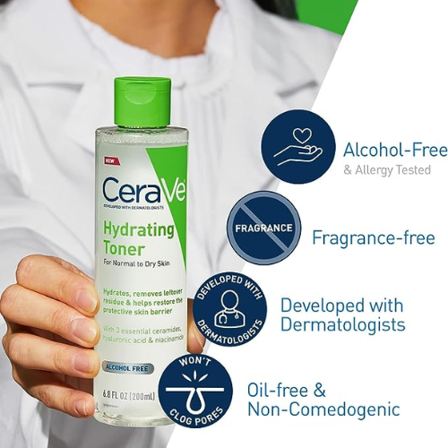 Cerave Hydrating Toner – Refreshing & Moisture-Boosting Formula for All Skin Types