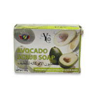 YC Avocado Scrub Soap – Deep Cleansing & Moisturizing Exfoliating Bar (100g)