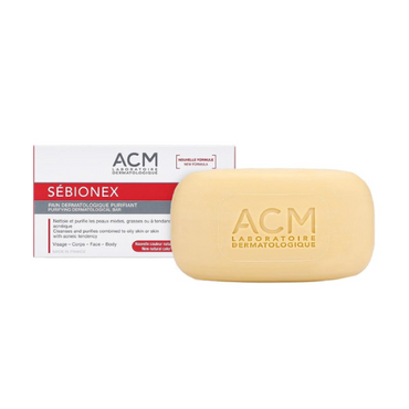 Sebionex Soap | Dermatological Cleansing Bar for Oily & Acne-Prone Skin (100g)