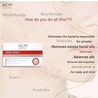 Sebionex Soap | Dermatological Cleansing Bar for Oily & Acne-Prone Skin (100g)