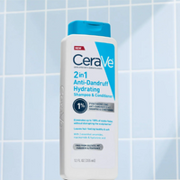 2-in-1 Anti-Dandruff Hydrating Shampoo & Conditioner – Cleanses, Treats & Moisturizes