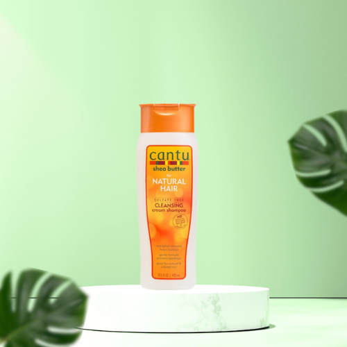 Cantu Shea Butter Cleansing Cream Shampoo – Sulfate-Free Cleanser for Natural Hair