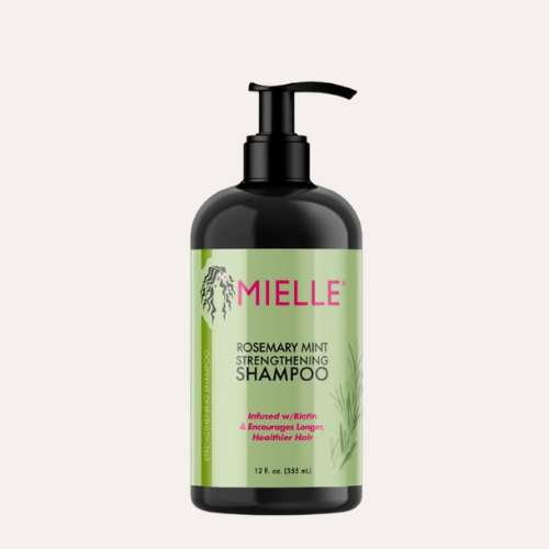MIELLE Rosemary Mint Strengthening Shampoo Infused with Biotin Cleanser 355 ML