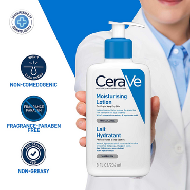 Cerave Daily Moisturizing Lotion – Lightweight Hydration for All Skin Types