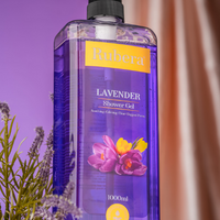 Rubera® Lavender Shower Gel – Relaxing & Refreshing Body Cleanser (1000ml)