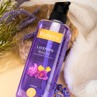 Rubera® Lavender Shower Gel – Relaxing & Refreshing Body Cleanser (1000ml)