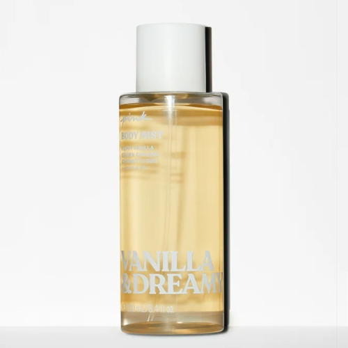 Victoria's Secret PINK Vanilla & Dreamy Body Mist, Notes of Coconut & Caramel