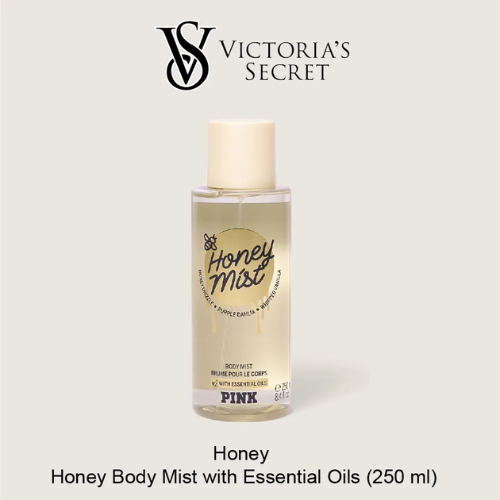 Victoria's Secret Pink Honey Body Mist with Essential Oils (250 ml)