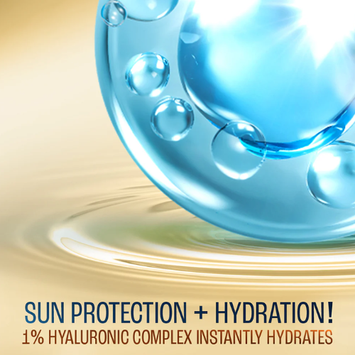 Lakmē 1% Hyaluronic Water-Light Sunscreen Gel SPF 50 PA++++ | For Oily Skin | Plump & Hydrated Skin | 56 g