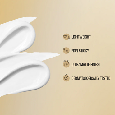 Lakmē Matte Sunscreen SPF 50 PA+++ with Niacinamide | Broad-Spectrum UVA/UVB Protection | For Normal to Oily Skin | 100 ml