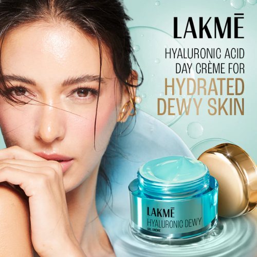 Lakmē Hyaluronic Dewy Gel Creme – Hydrating Gel with Hyaluronic Acid | 50 g