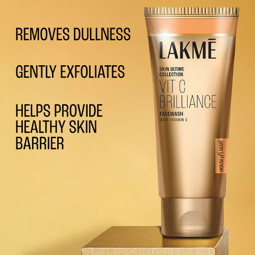 Lakmē Vitamin C Brilliance Facewash with Vitamin C Face Wash for brighter skin 100g