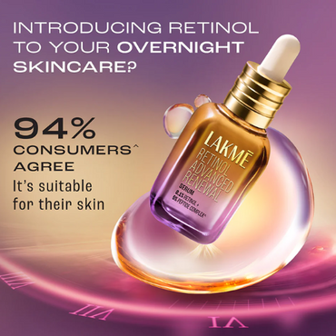 Lakme Retinol Advanced Renewal Serum 0.1% Retinol + 5% Peptide Complex 15 ML