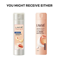 Lakmē Peach Ceramide Moisturizer with SPF 24| For Dry Skin, Normal Skin & Sensitive Skin 60ml