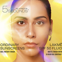 Lakme Sun Expert Dry Matte Fluid SPF 50++++ Sunscreen with 1% niac & ceramide, for oily skin 50ml