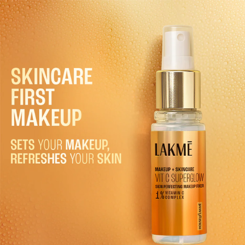 Lakmē VitC Superglow Skin Perfecting Makeup Fixer
