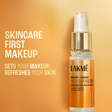 Lakmē VitC Superglow Skin Perfecting Makeup Fixer